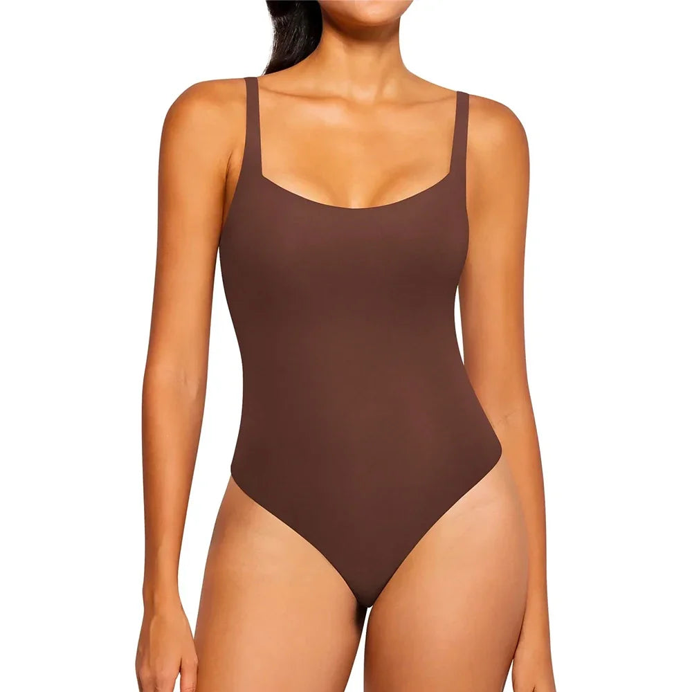 Seame Fyrkantig Shapewear Bodysuit
