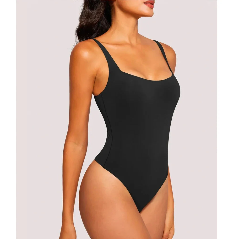 Seame Fyrkantig Shapewear Bodysuit
