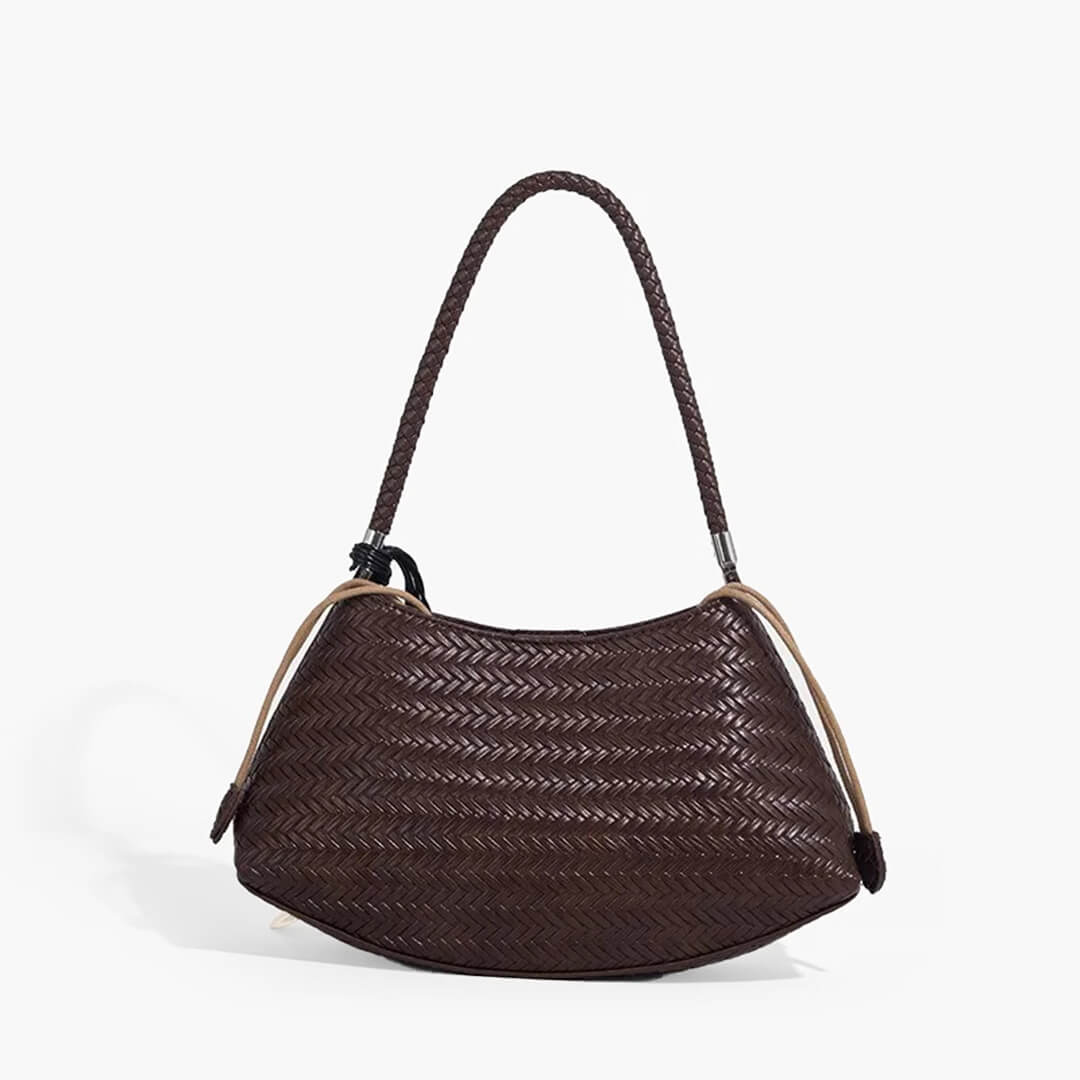 SEAME - Alya Bohemian Woven Bag Dark Brown Regular