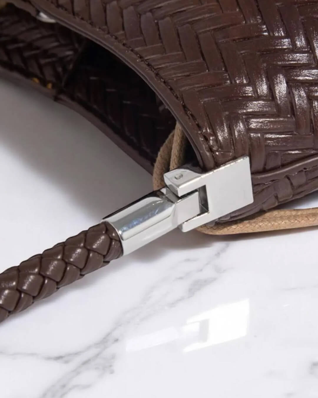 SEAME - Alya Bohemian Woven Bag Light Brown Regular