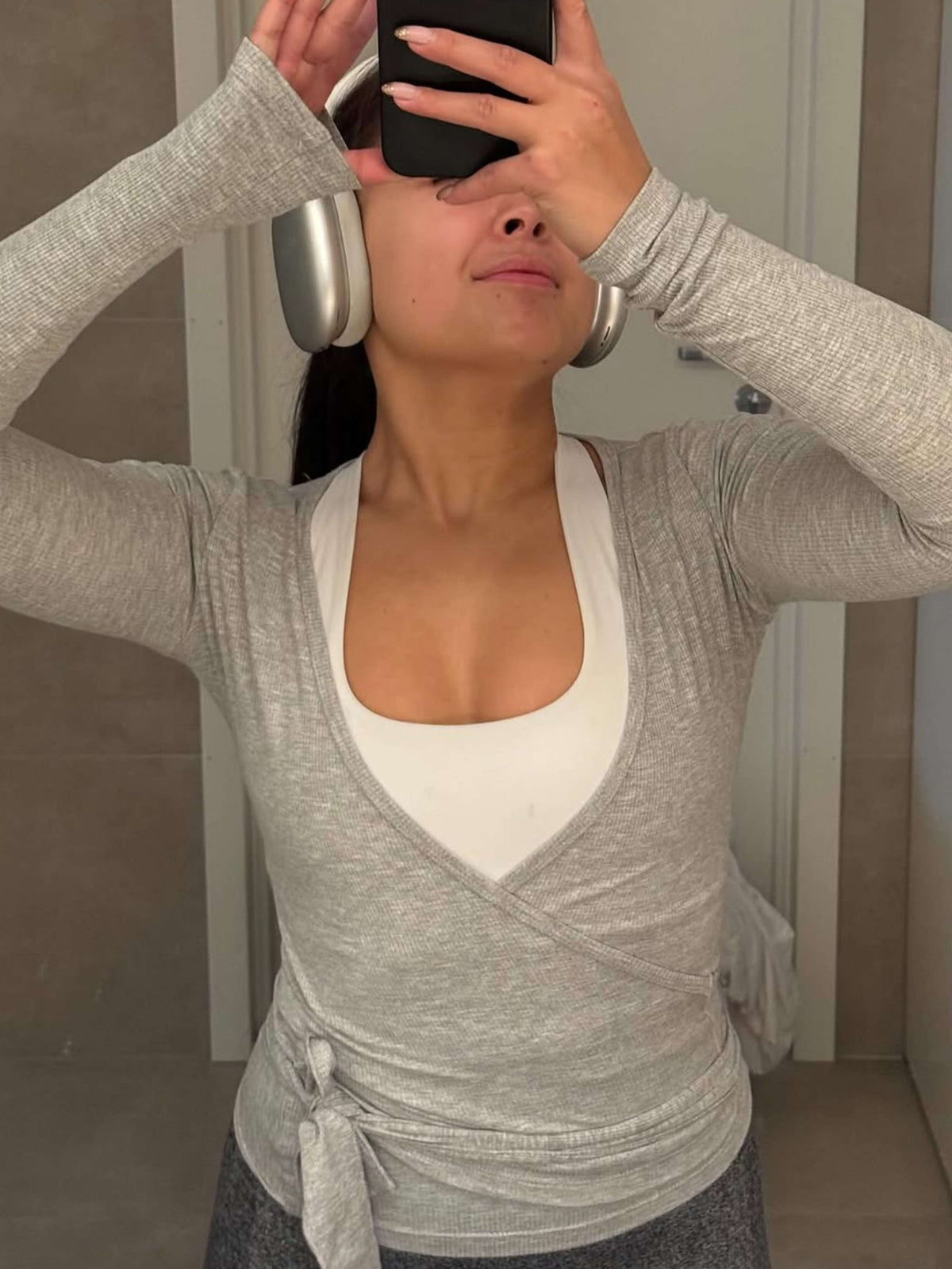 Seame - Celine Pilates Top Black S