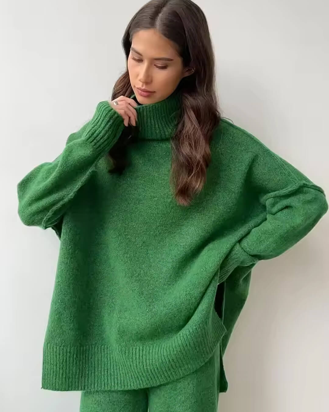 SEAME - Kendra comfy Loungewear Set Green S