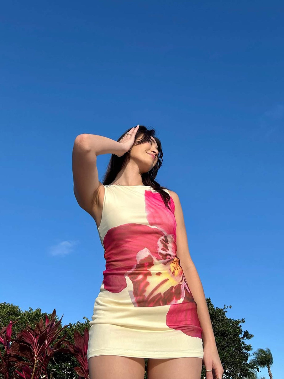 Seame - Liia Mini Dress Yellow S