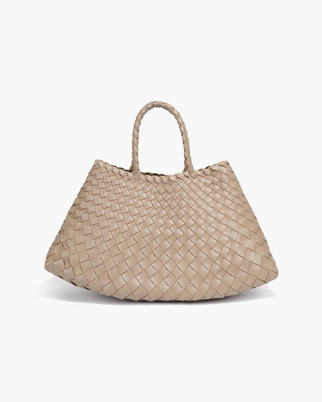 SEAME - Madeleine Woven Bag Medium Beige Regular