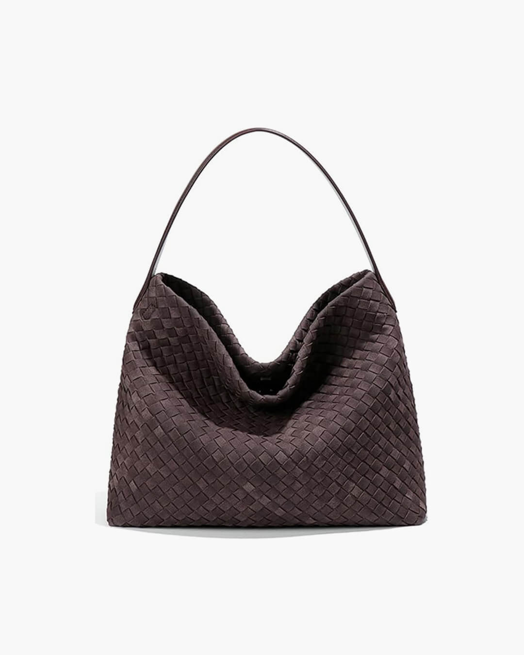 SEAME - Marceline Suede Tote Bag Coffee Regular