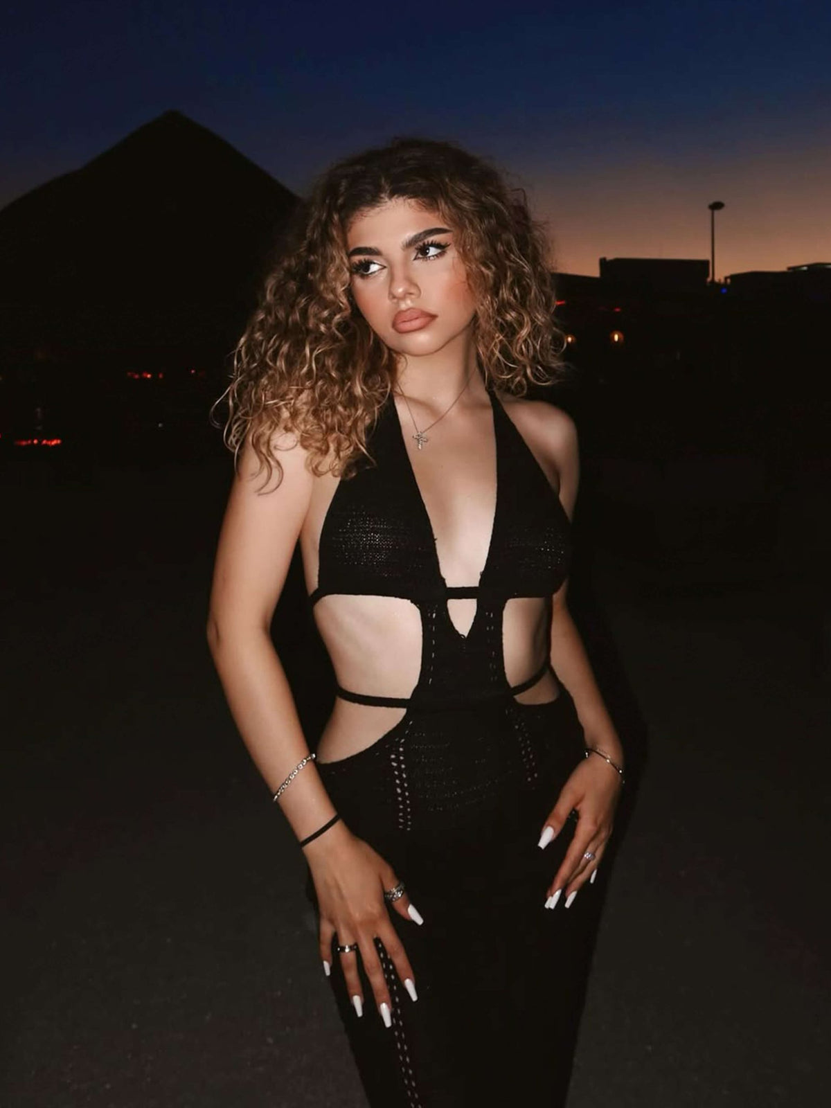 Seame - Olea Maxi Dress Black S