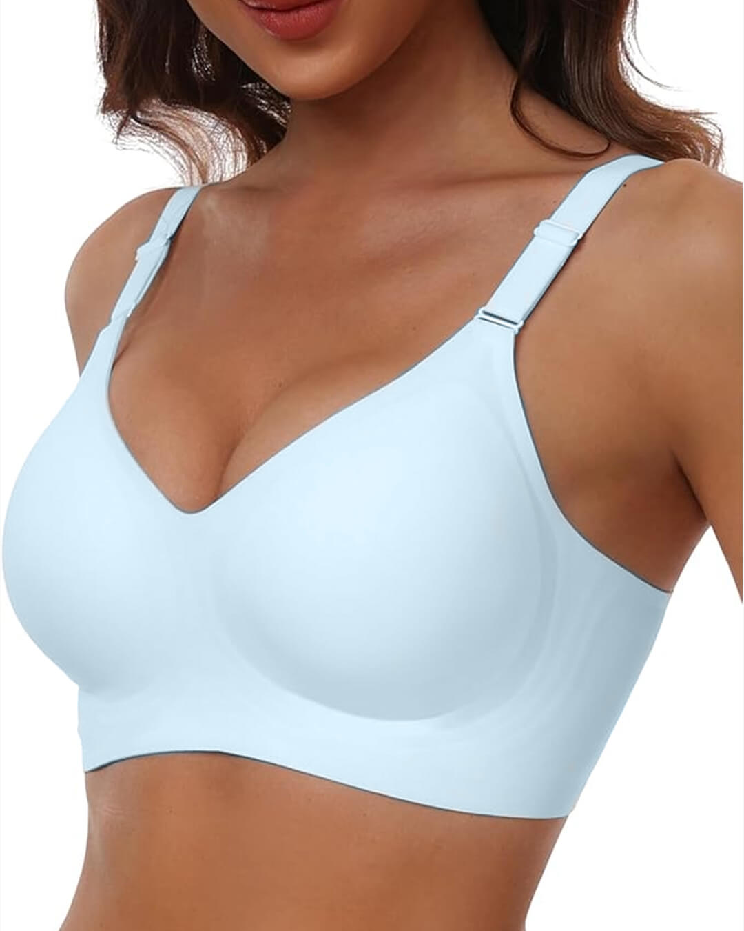 SEAME - Wireless Seamless Bra Taupe M