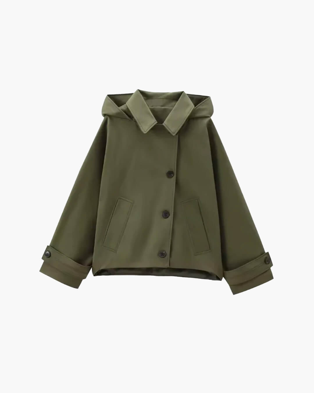 Eleanor Hooded Trench Coat