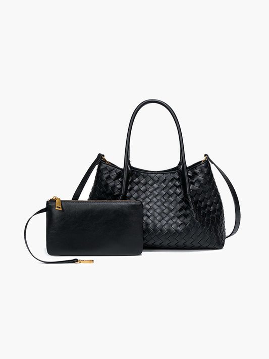 SEAME - Gracie Woven Bag Black Regular