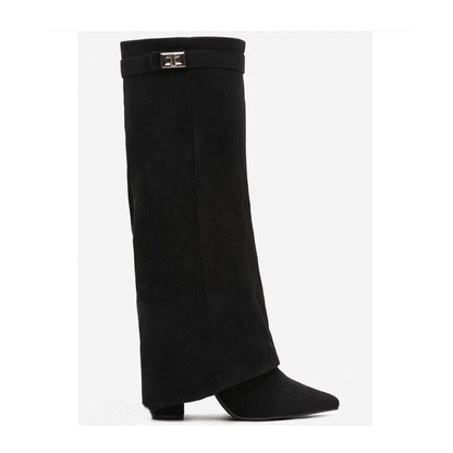 SEAME - Rachelle Suede Boots Brown 36