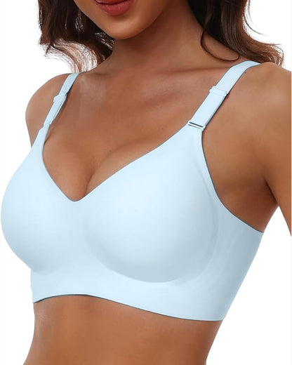 SEAME - Wireless Seamless Bra Taupe M